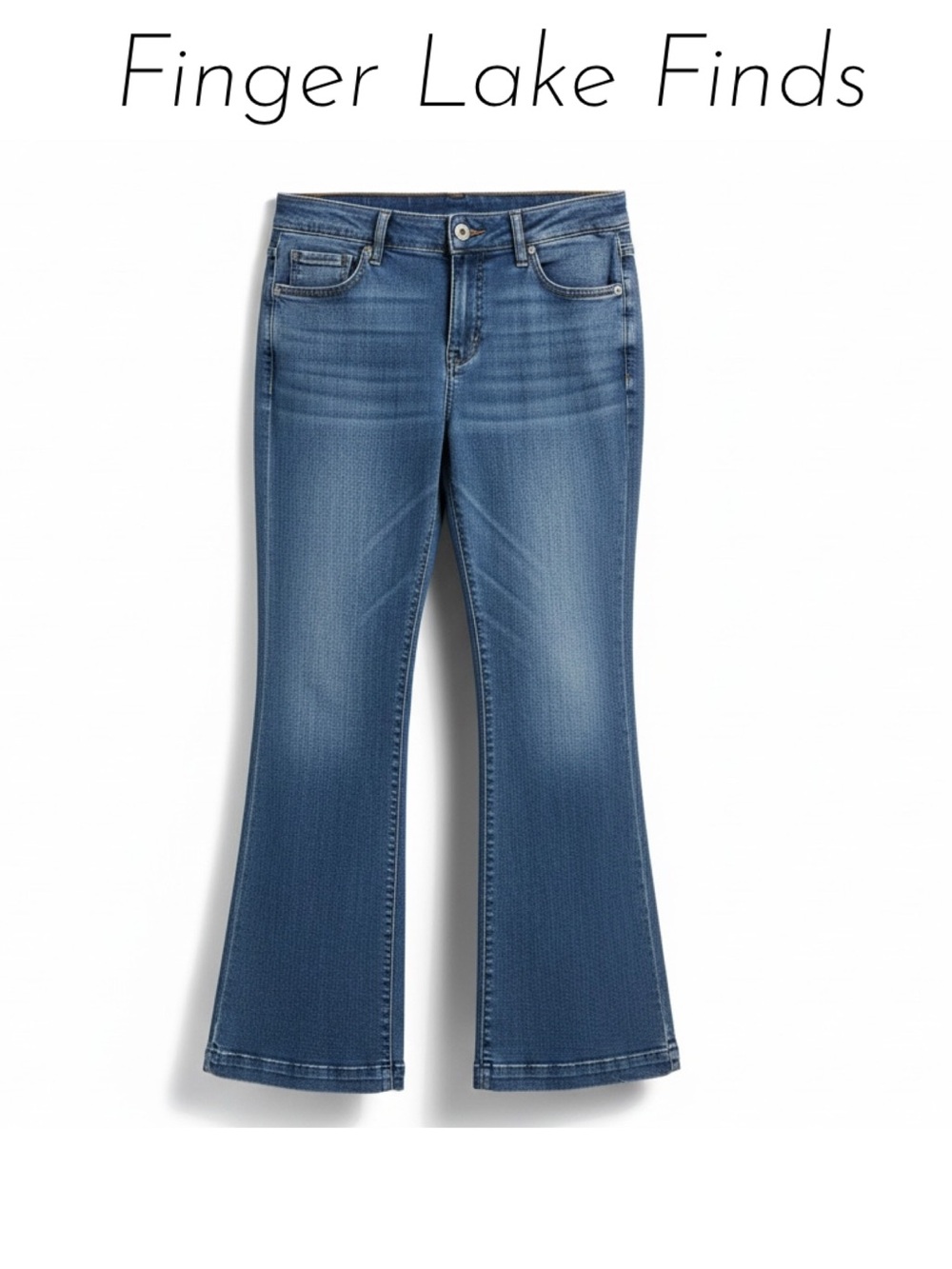 Torrid Medium Blue Bombshell Flare Jeans, 16R